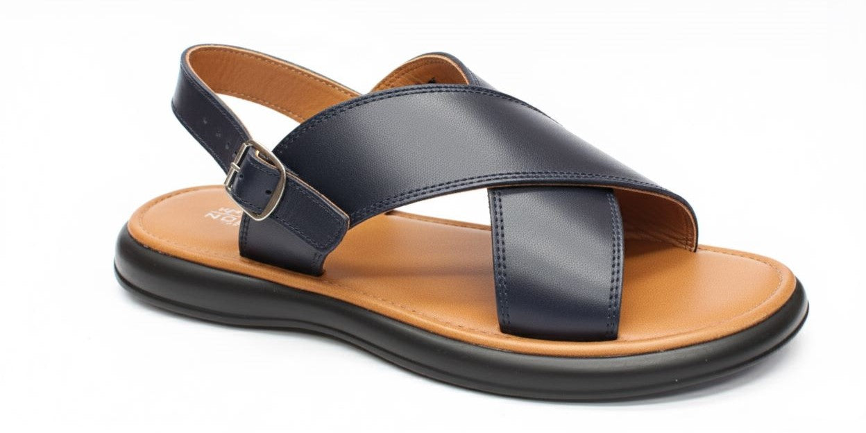 CALZADO TIBURON® HUARACHES CRUZADOS SUAVES HOMBRE