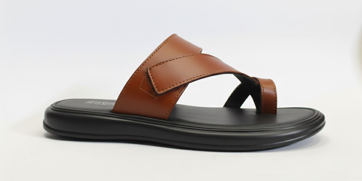 CALZADO TIBURON® SANDALIAS BANDA Y ANILLO SUAVES HOMBRE