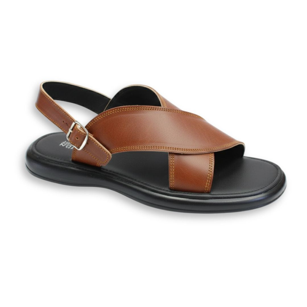 CALZADO TIBURON® HUARACHES CRUZADOS SUAVES HOMBRE