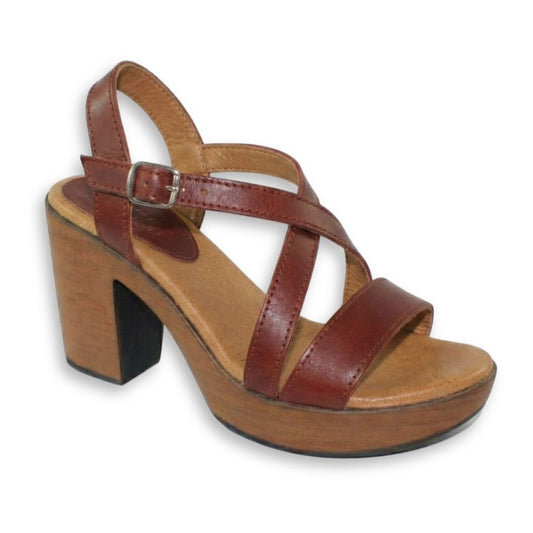 CALZADO TIBURON® SANDALIAS SUAVES DE PIEL PARA MUJER - VALERIA