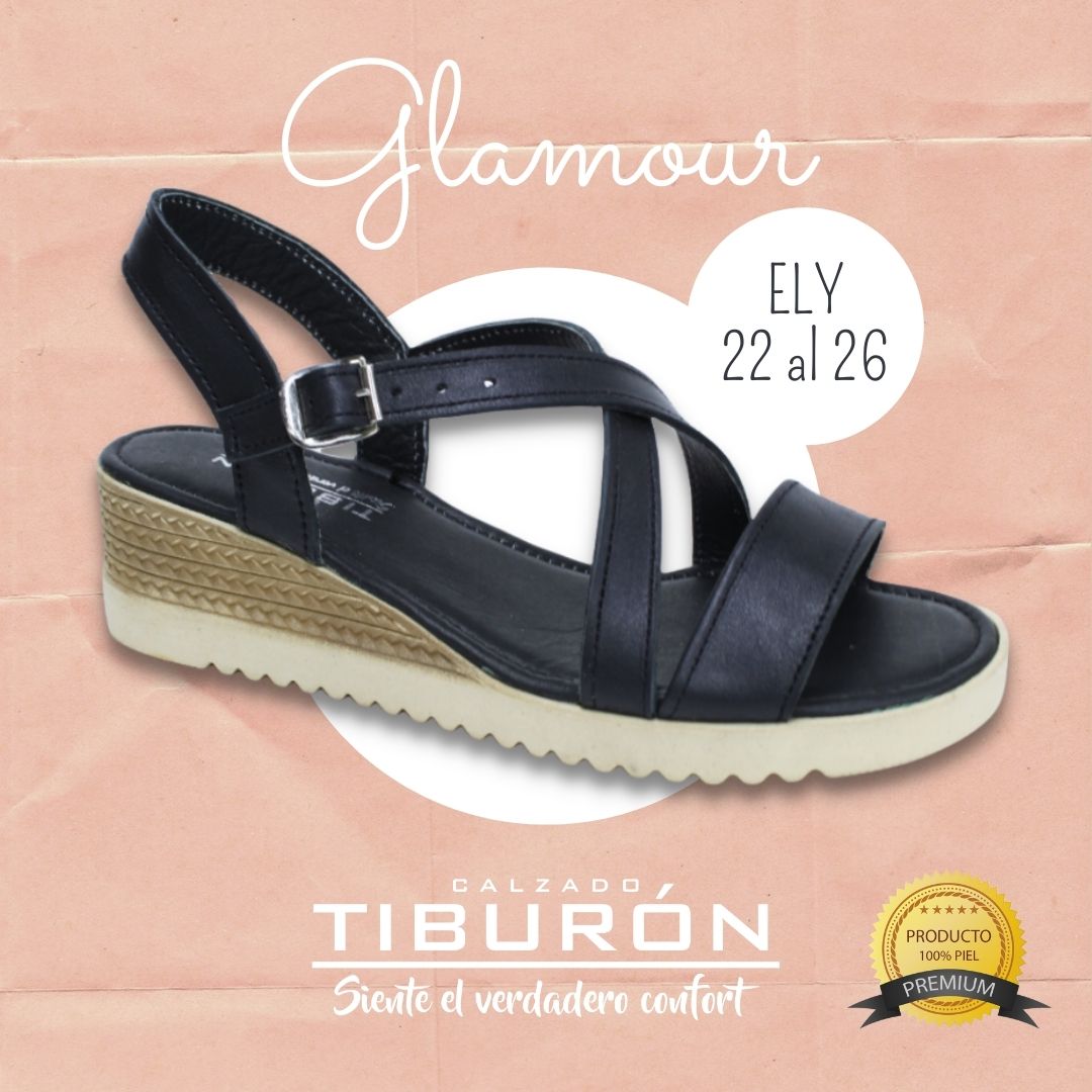 CALZADO TIBURON® SANDALIAS SUAVES ELY DAMA